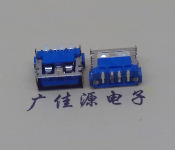 陕西usb2.0接口 AF短体10.0母座 卧式直边 连接器插座