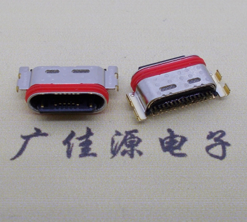 陕西防水沉板usb type-c16p母座连接器