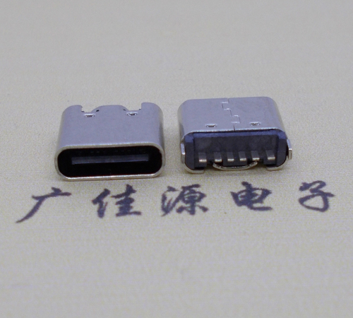 陕西立式插板usb type-c6p母座