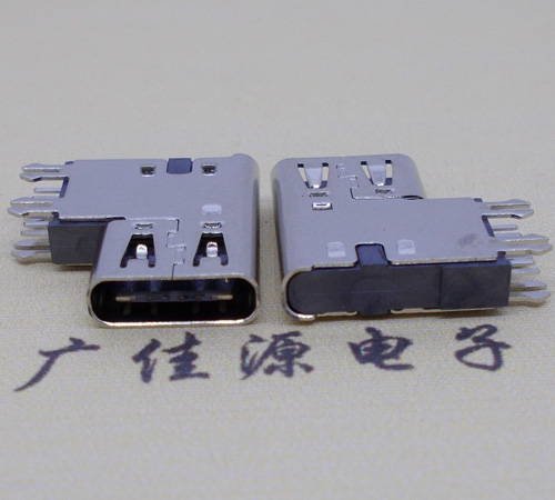 陕西type-c6p母座侧插加高连接器