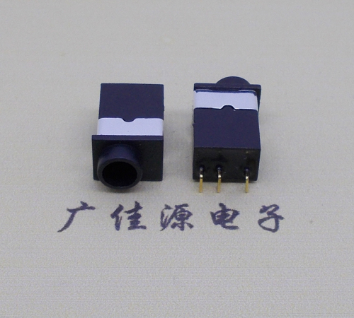 陕西PJ-2030防水耳机插座 铜材质铜针2.5/3.5音频插口