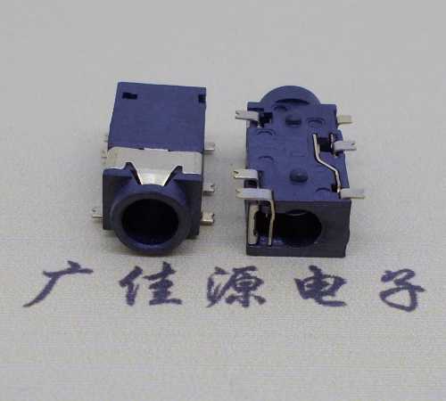 陕西PJ-342耳机2.5/3.5音频插座六脚贴片双柱