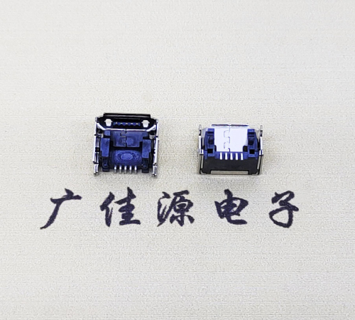 陕西MICRO USB5pin加高母座 垫高1.55/2.5/3.04/4.45尺寸接口